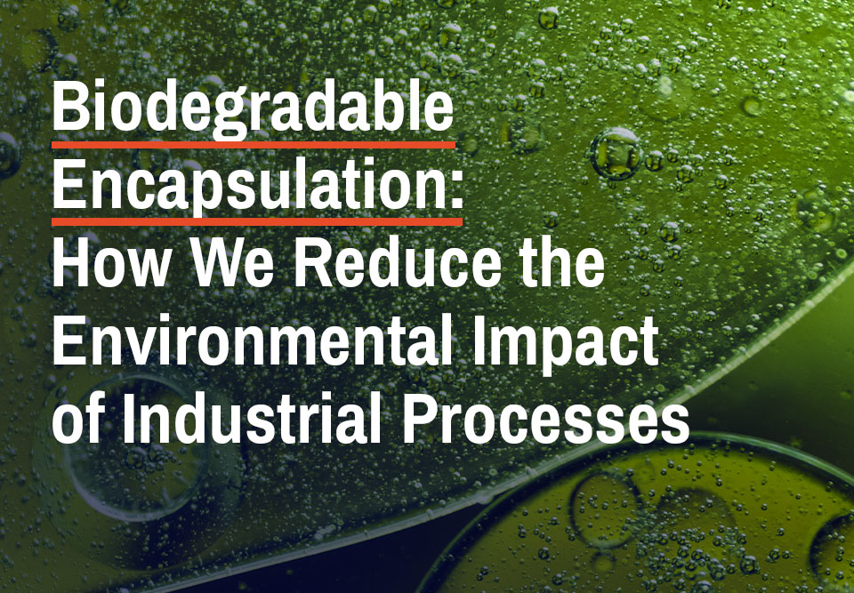 Biodegradable Encapsulation
