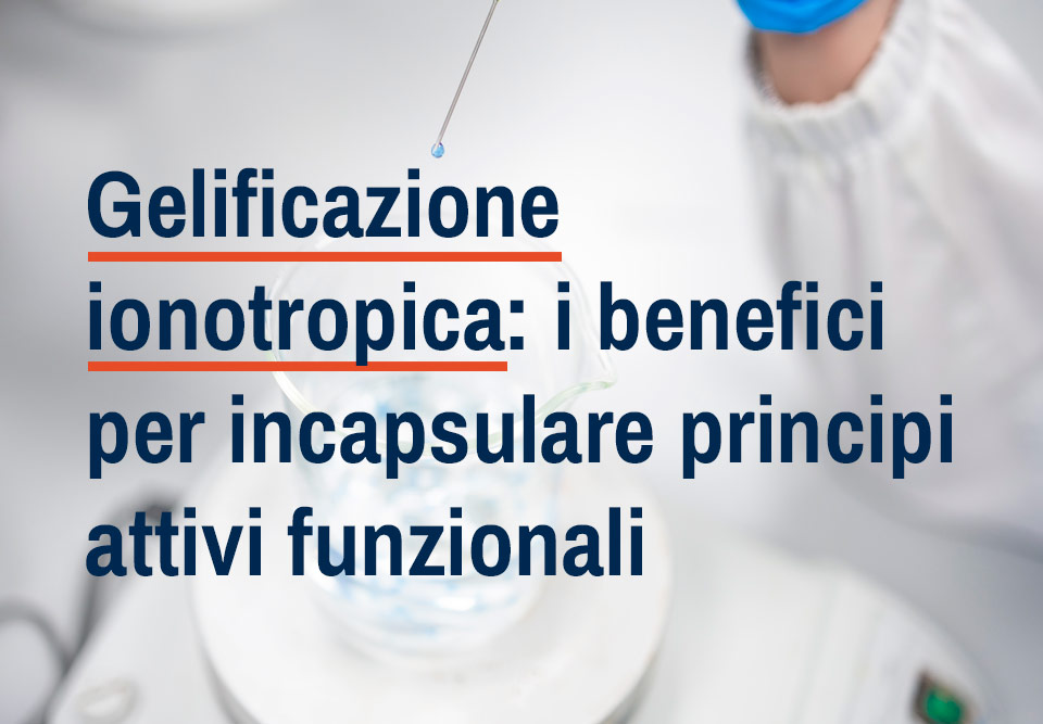 Gelificazione ionotropica