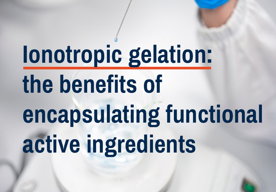 Ionotropic gelation